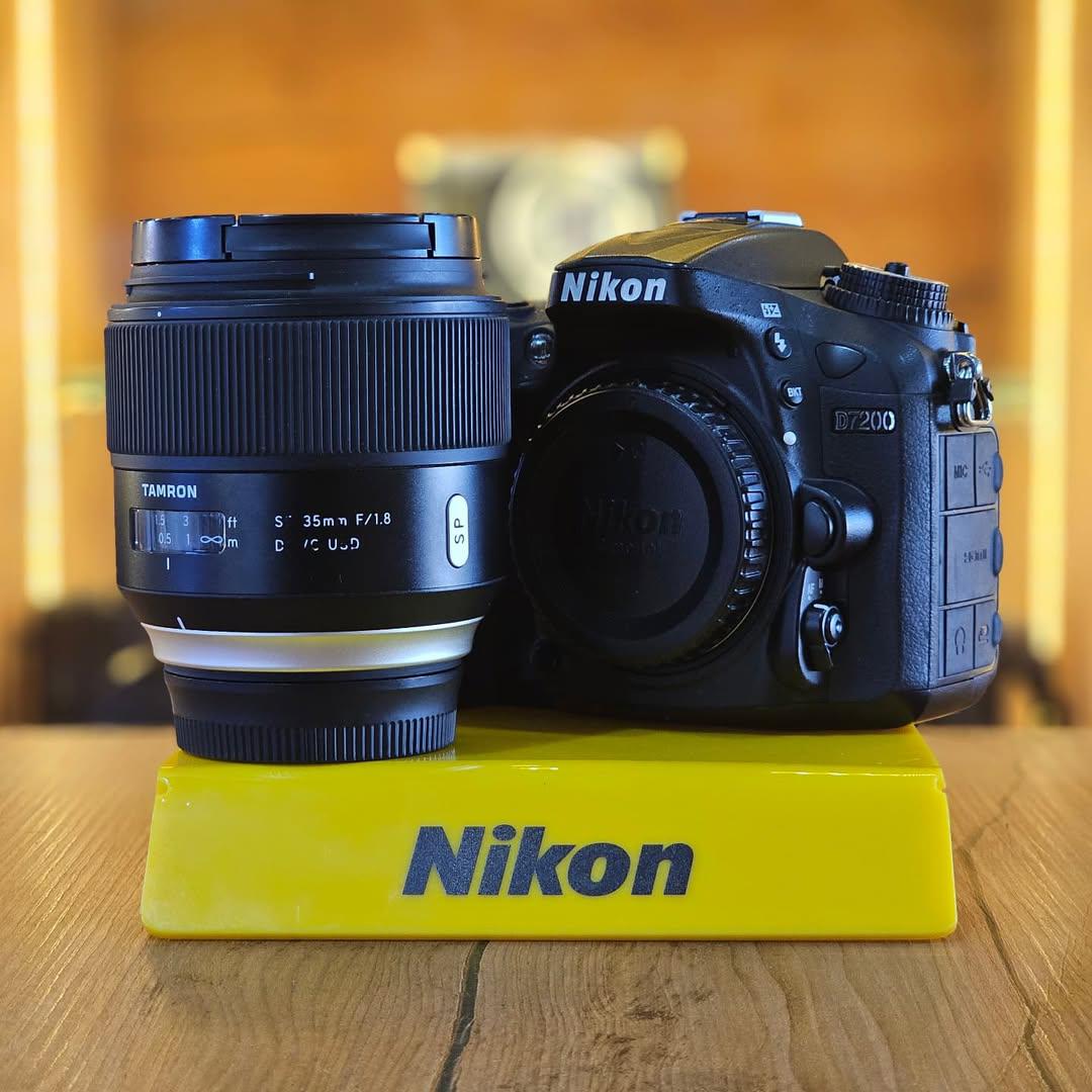 Nikon D7200 + Lente Tamron SP 35mm f/1.8 Di VC USD