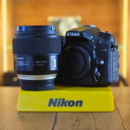 Nikon D7200 + Lente Tamron SP 35mm f/1.8 Di VC USD